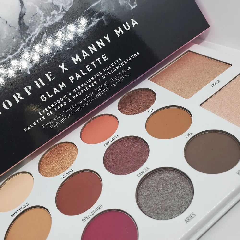 Morphe×Manny MUA: Glam Palette -BNIB - Picture 1 of 14